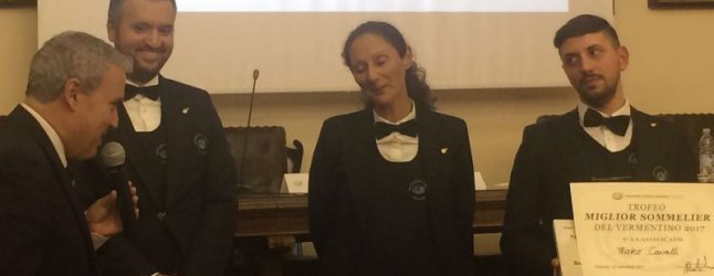 Trofeo miglior Sommelier del Vermentino 2018