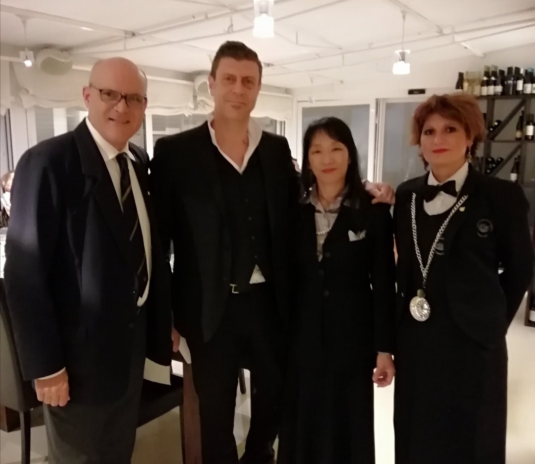 La cena col sake