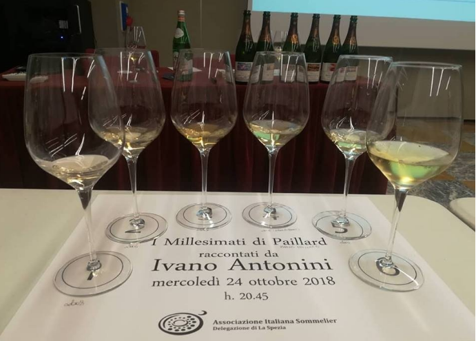 Ivano  Antonini e i millesimati di Bruno Paillard
