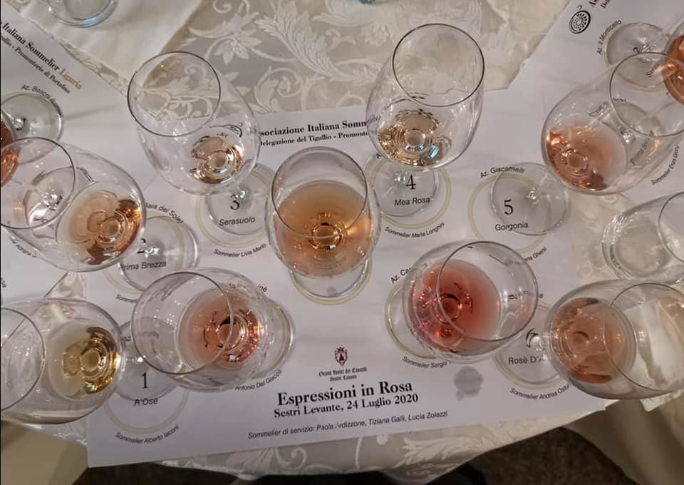 Otto Espressioni in rosa