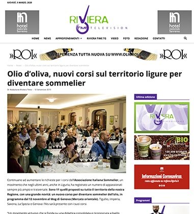 <p>Olio d’oliva, nuovi corsi sul territorio ligure per diventare sommelier</p>