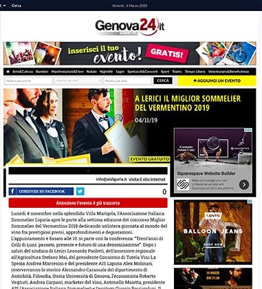<p>A Lerici il miglior sommelier del Vermentino 2019</p>
