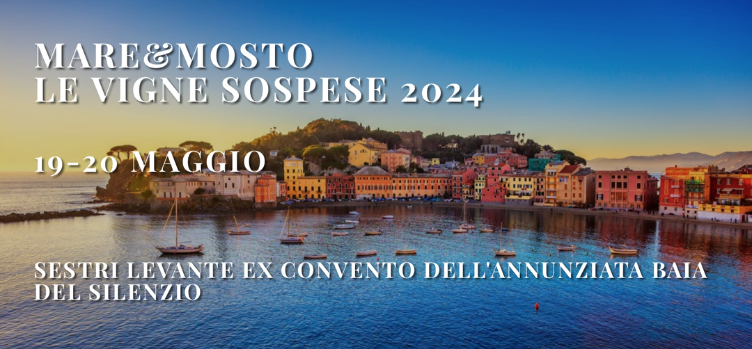 <p>Domenica 19 e lunedì 20 maggio 2024 torna a Sestri Levante Mare&Mosto - Le Vigne Sospese, la manifestazione sul vino e sull’olio ligure</p>