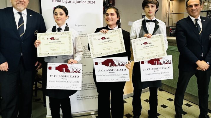 <p>2&deg; concorso regionale Il Miglior Sommelier della Liguria Junior</p>