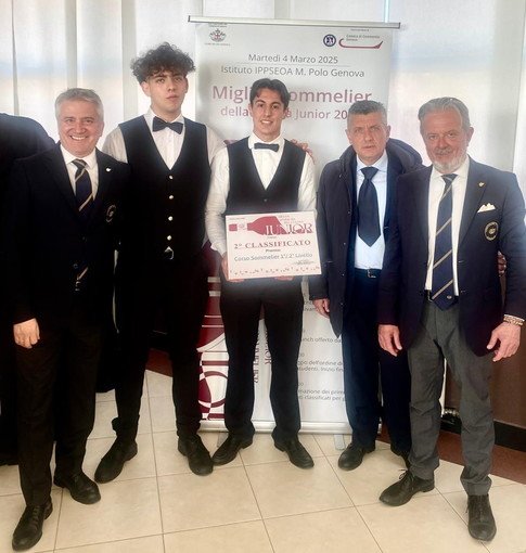 <p>Taggia: il 'Ruffini-Aicardi' premiato al concorso Ais 'Miglior sommelier della Liguria junior 2025'</p>