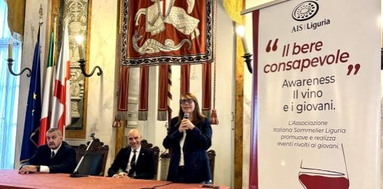 <p>"Il bere consapevole", a Tursi l'incontro di AIS Liguria con studenti delle scuole superiori</p>