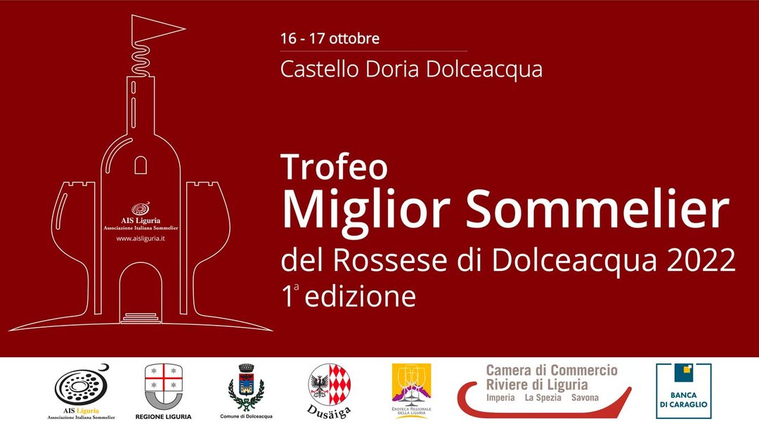 Trofeo Nazionale Miglior Sommelier del Rossese di Dolceacqua 2022